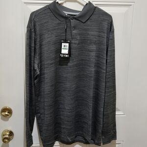 Under Armour Mens Matchplay Longsleeve Golf Polo Shirt